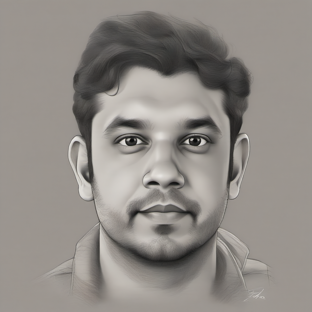 Pranav Caricature